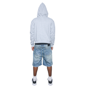 Multi Stone Extendo Cropped Zip Up